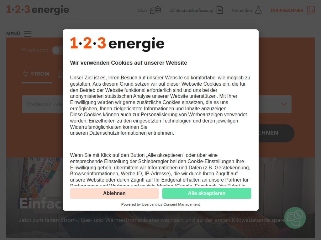 Website von PFALZWERKE AKTIENGESELLSCHAFT in Ludwigshafen