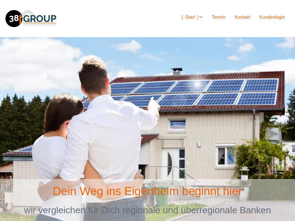 Website von 38group in Wolfenbüttel