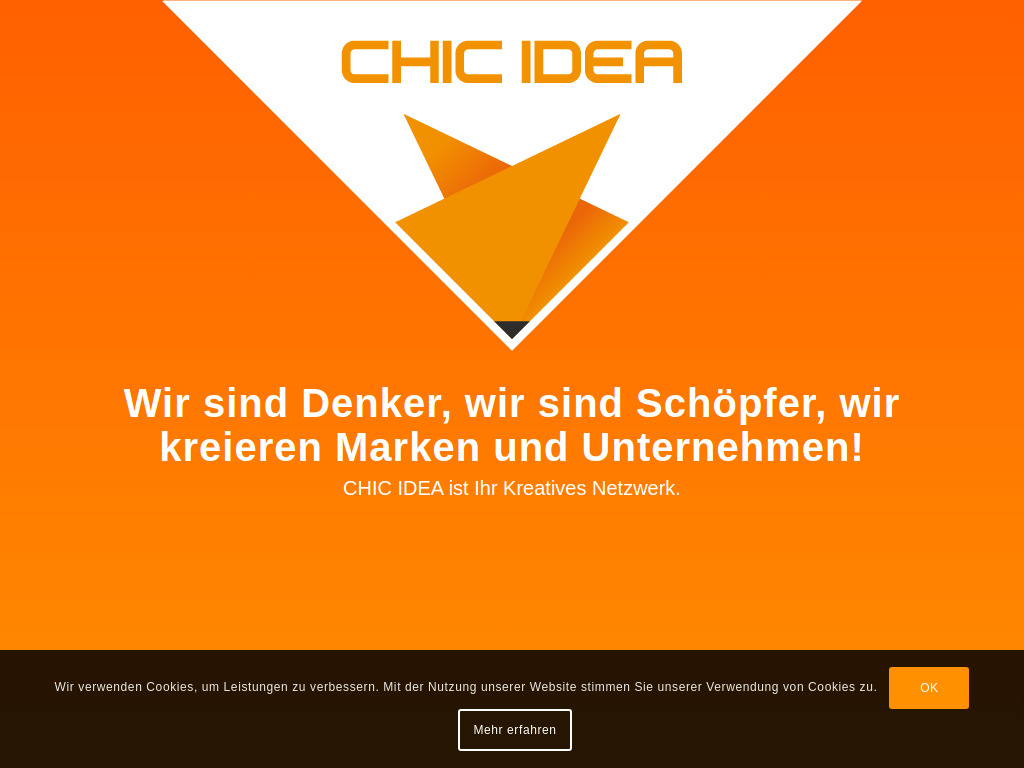 Website von CHIC IDEA | Werbeagentur Magdeburg in Magdeburg