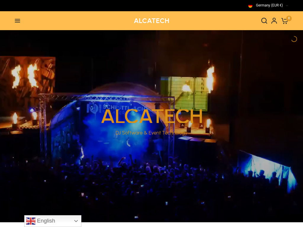 Website von Dj-Software und Eventtechnik in Dresden