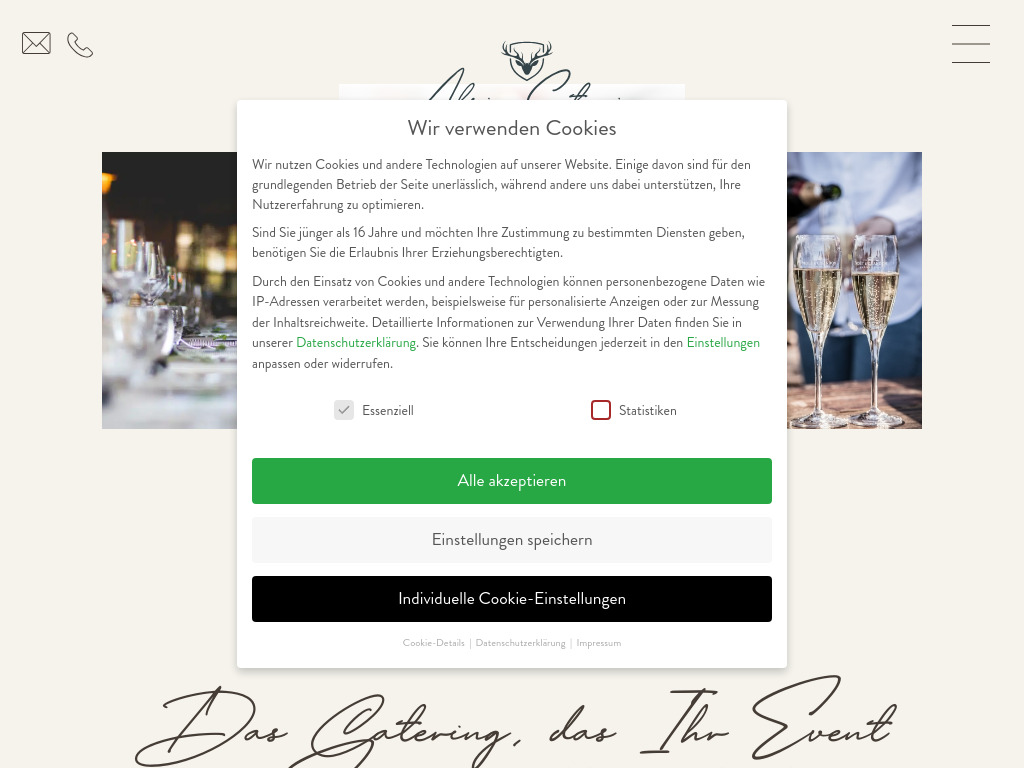 Website von G.A. Service GmbH in Samedan