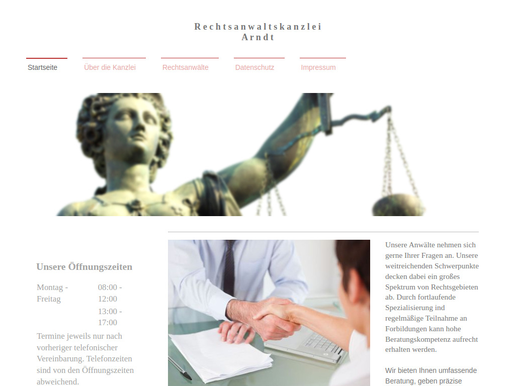 Website von RAe Karl Abt & Martin Fischer GbR in Sigmaringen