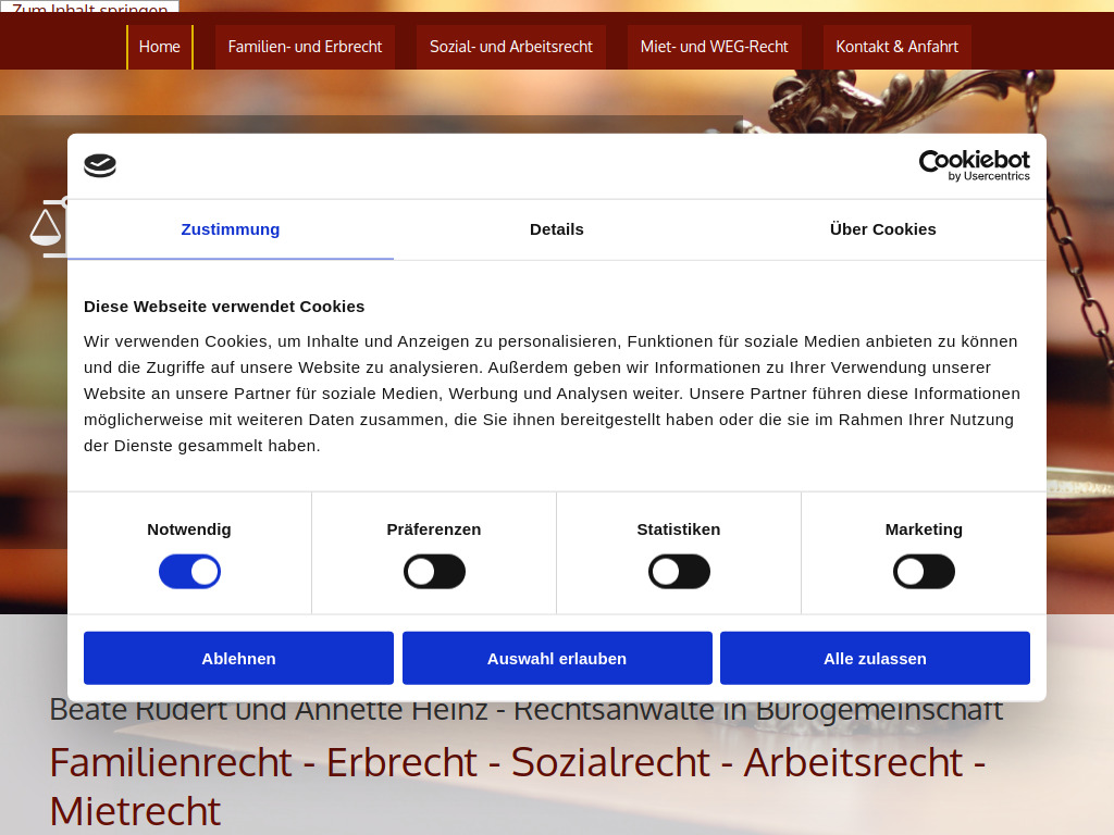 Website von Beate Rudert & Annette Heinz in Greiz