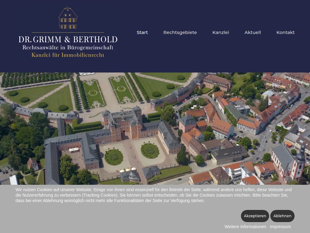 Website von Dr. Jürgen Grimm & Peter Berthold in Schwetzingen