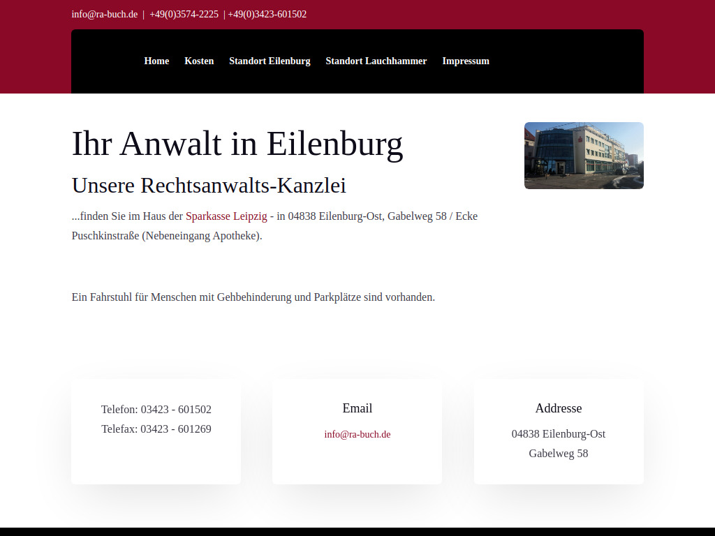 Website von Anke Buch in Eilenburg-Ost