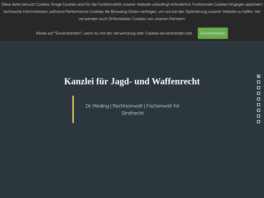 Website von Kanzlei am Rosentor in Paderborn