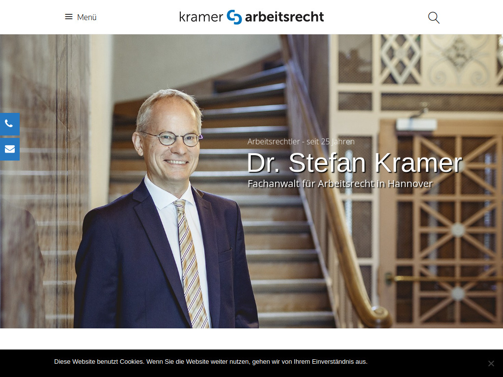 Website von Dr. Stefan Kramer in Hannover