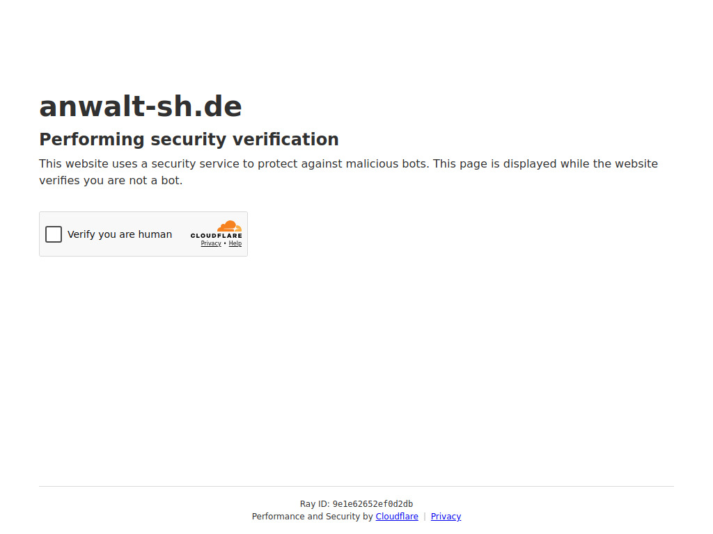 Website von Anwaltskanzlei Denner & Krecht in Kiel