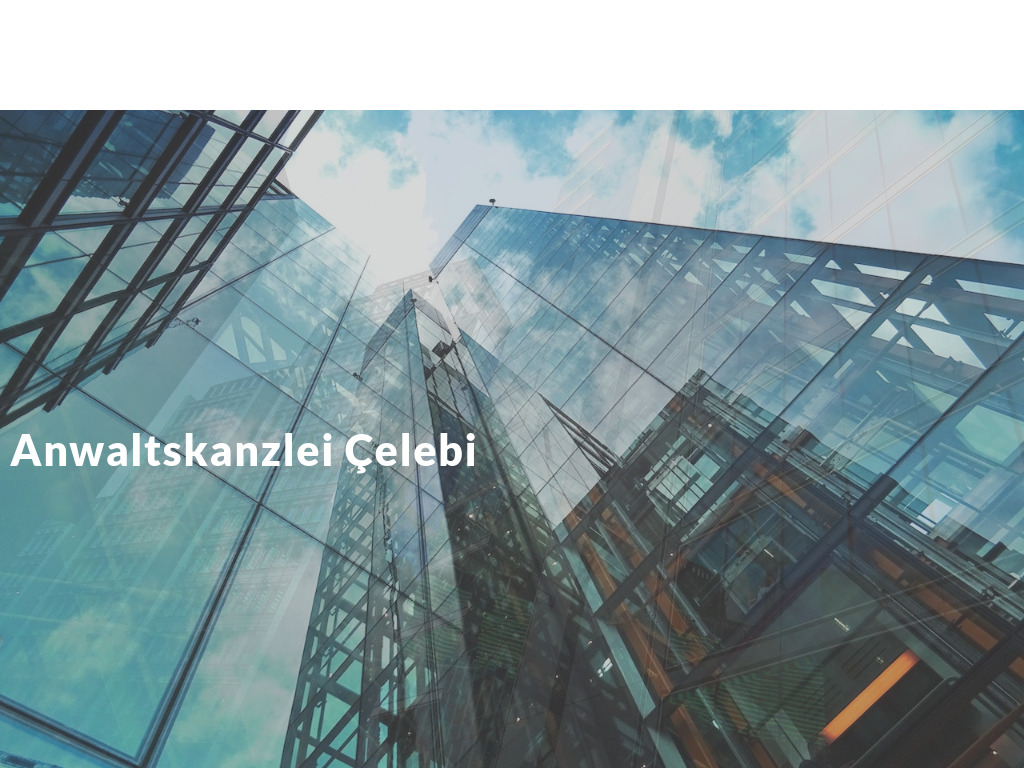 Website von Anwaltskanzlei Celebi in Ahlen