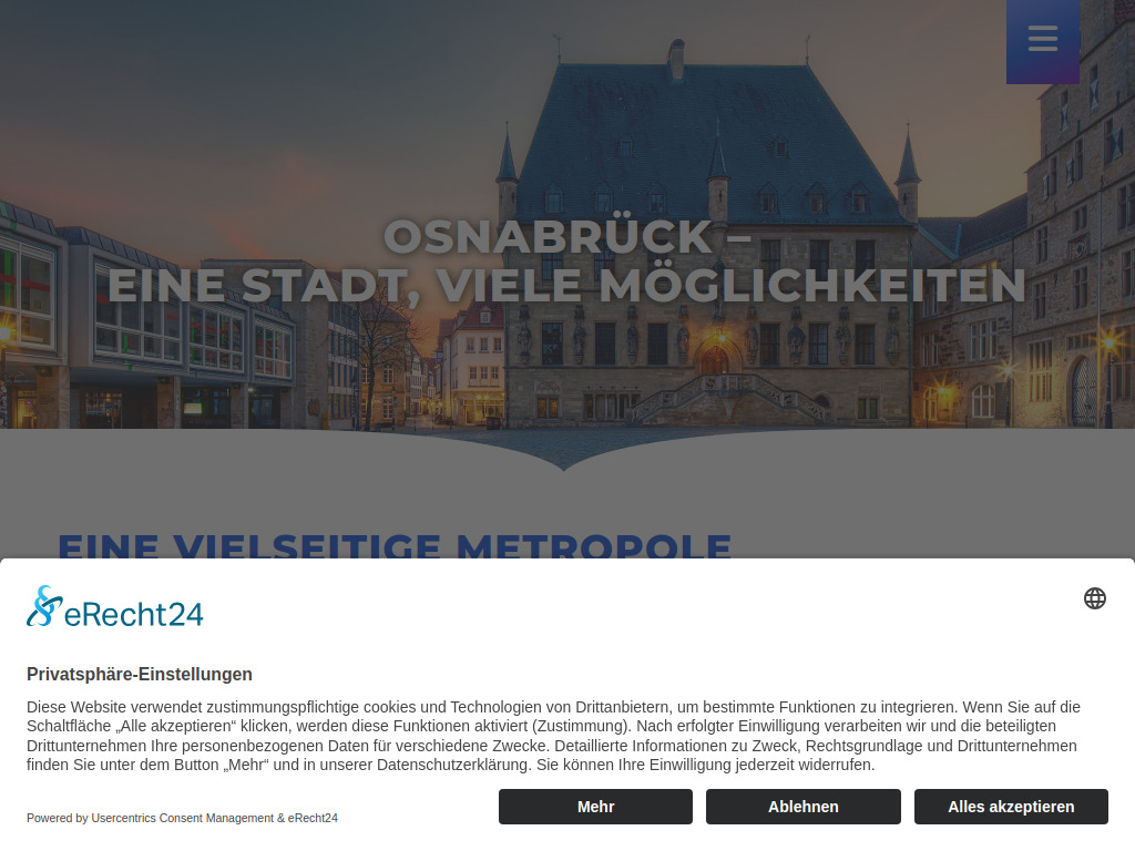 Website von cemore GmbH in Lohne