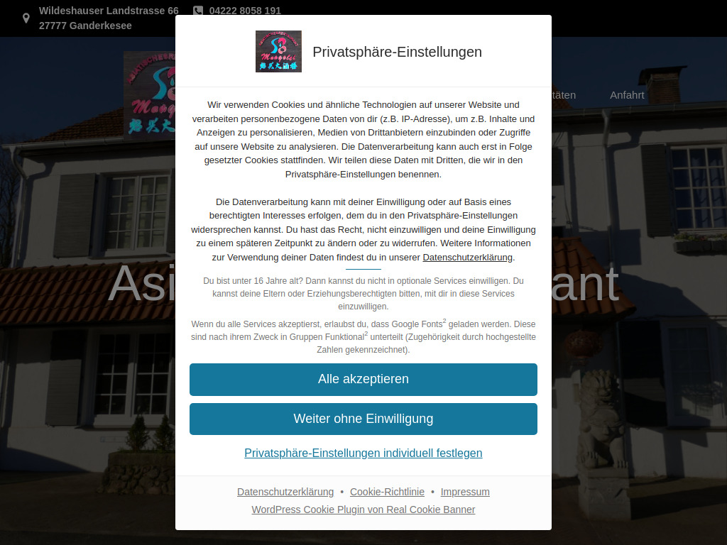 Website von Home - Mongolei Ganderkesee in Ganderkesee