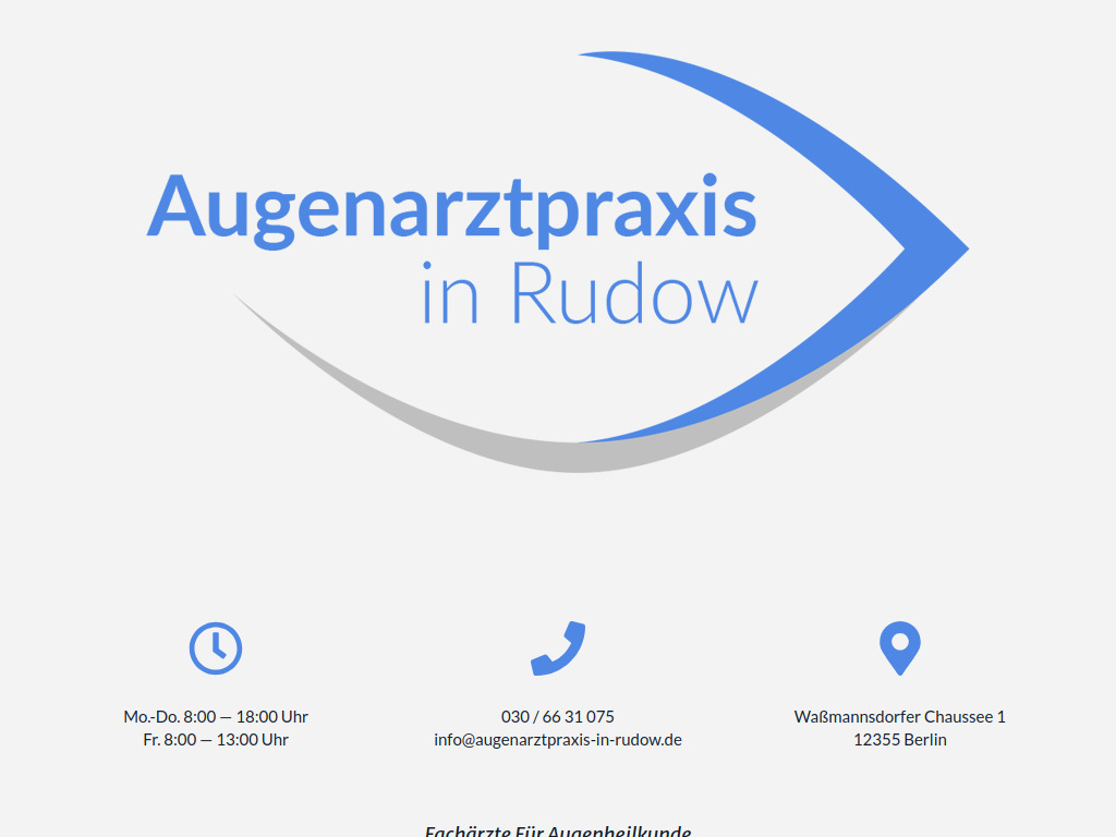 Website von Wartungsmodus in Berlin