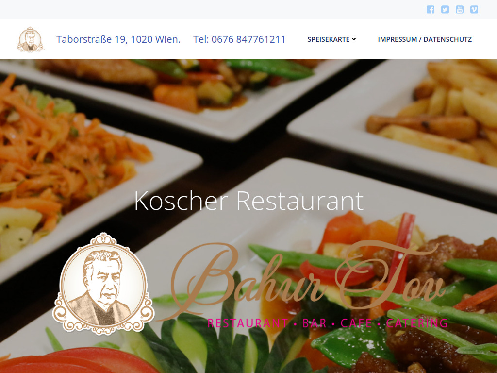 Website von Fa. Asher Davidov in Wien