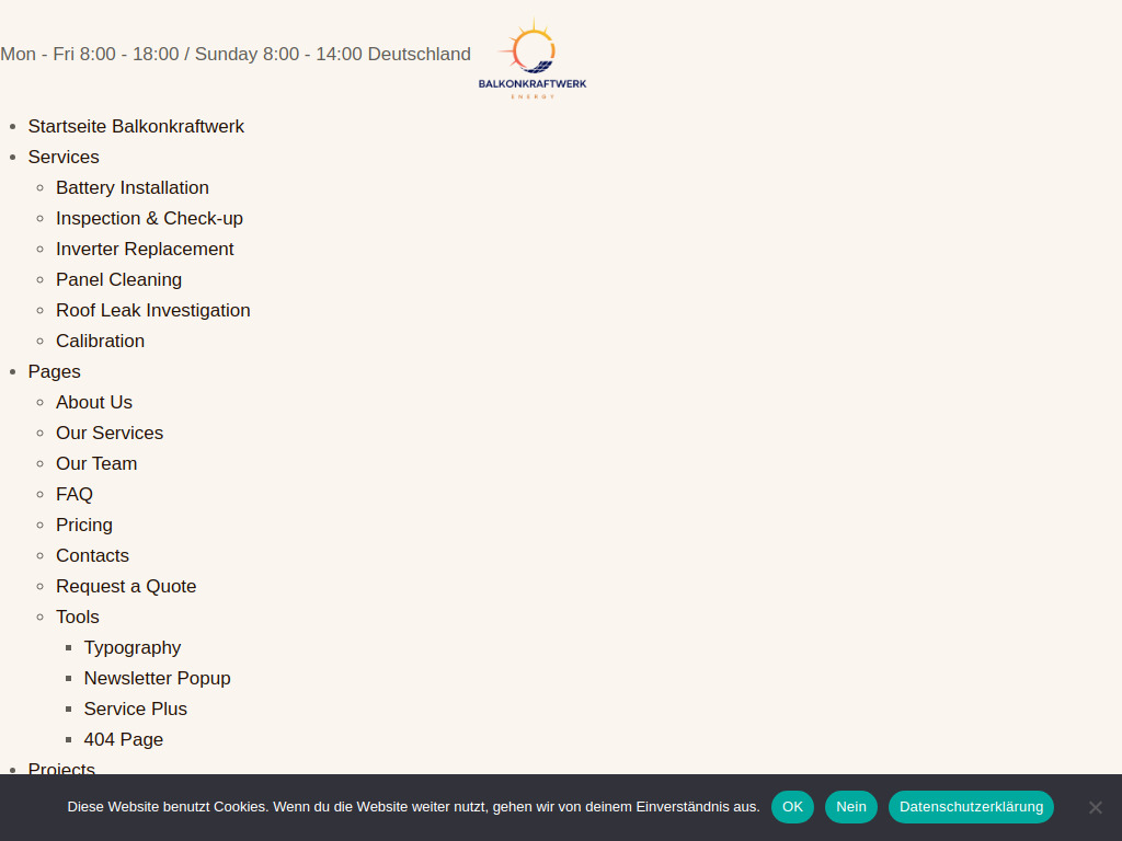 Website von Steven Hofmeister in Itzehoe