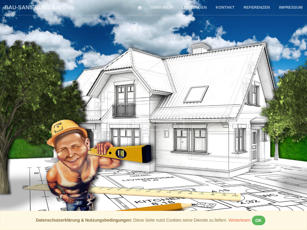 Website von Piotr Sienkiewicz in München