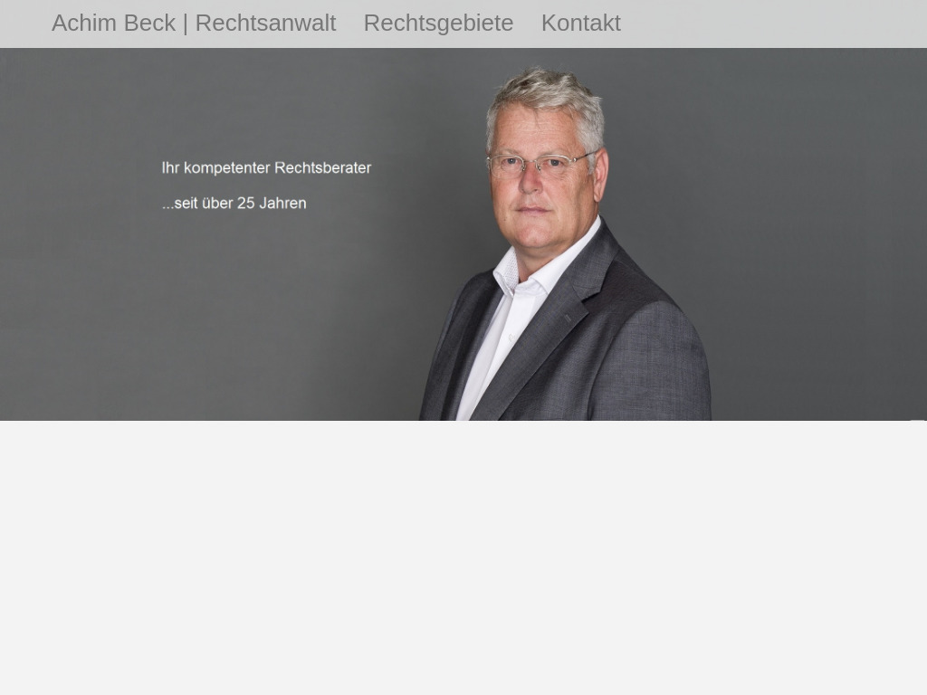 Website von Achim Beck in Konstanz