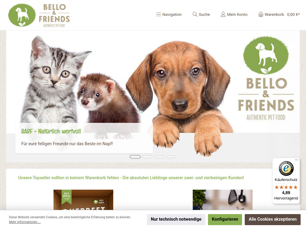 Website von Bafco GmbH in Stuhr