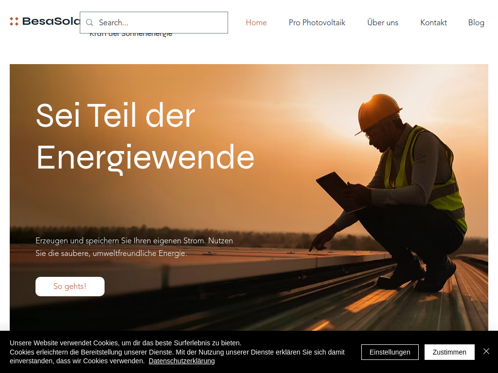 Website von Besaplast Kunststoffe GmbH in Borken