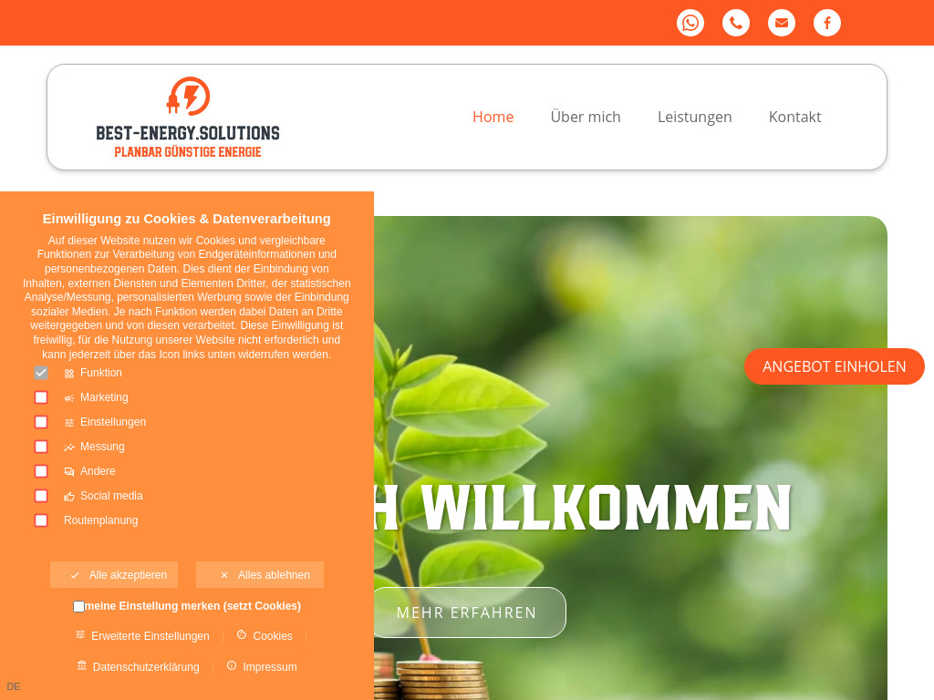 Website von Nenad Jevericic Energieberatung in Eschbach