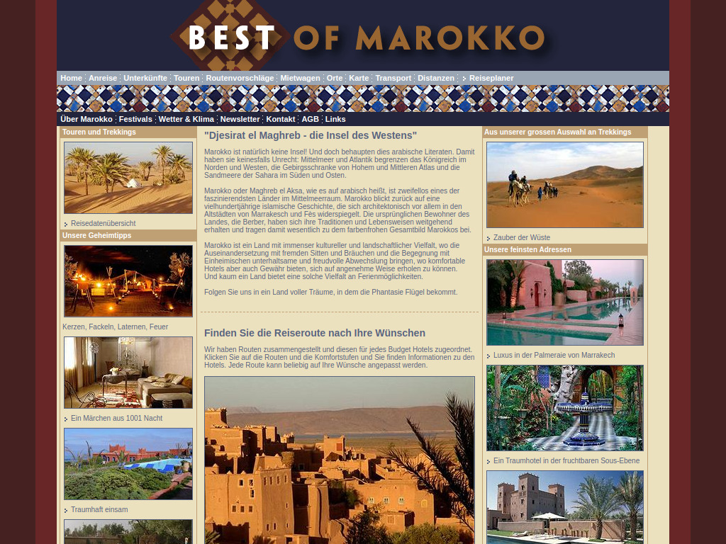 Website von delSolar reisen ag in Maschwanden