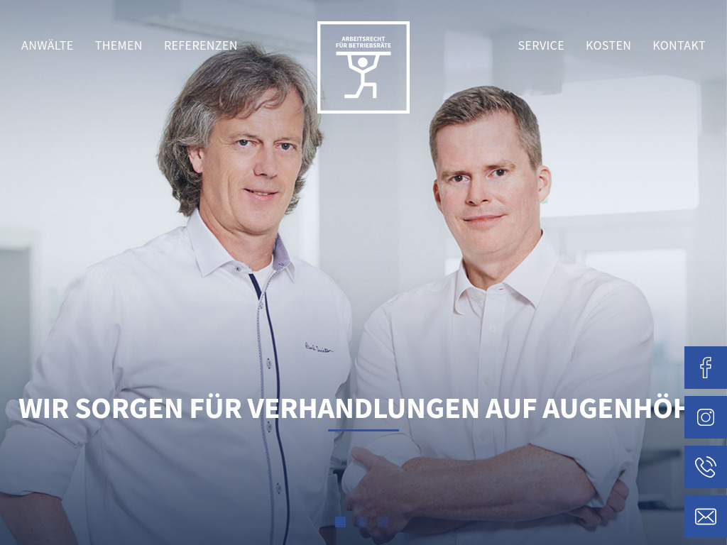 Website von betriebsrat-rechtsanwalt.de