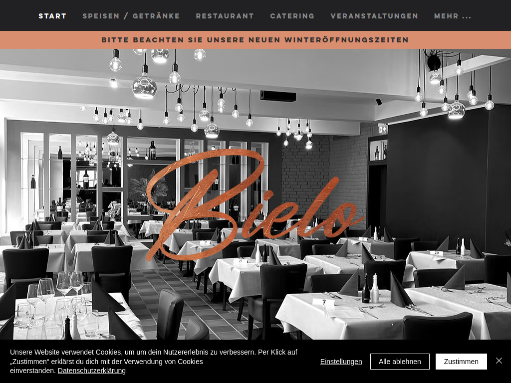 Website von Bielo GmbH in Frechen