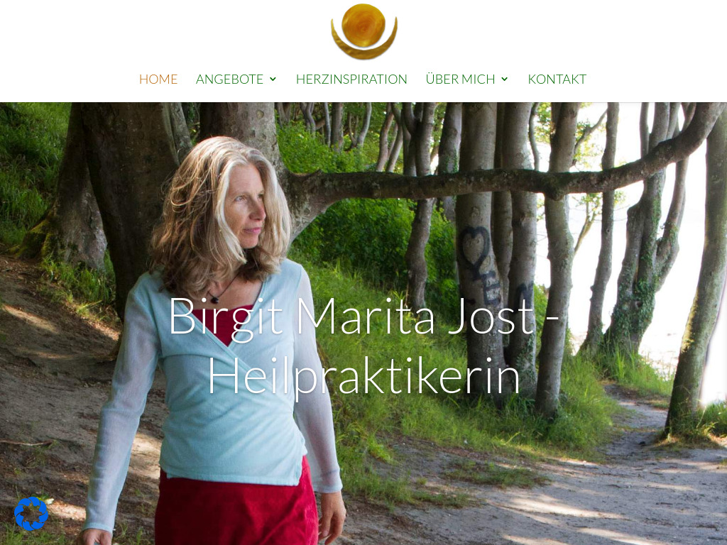 Website von Naturheilpraxis - Birgit Marita Jost in Flensburg