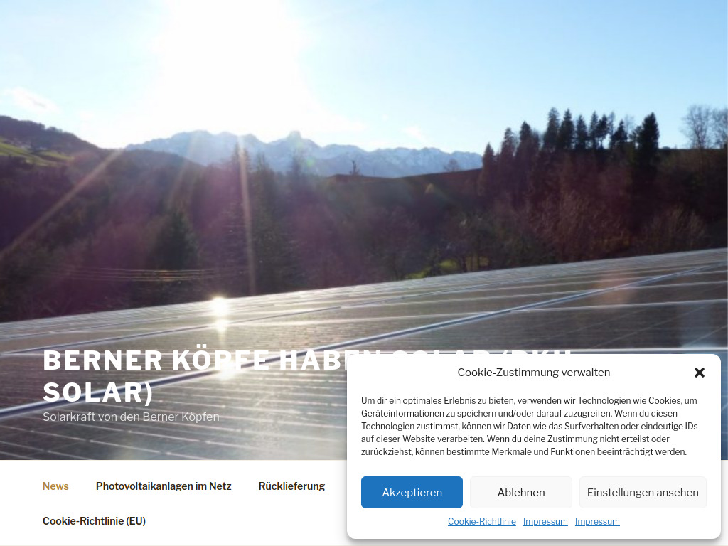 Website von IT Beratung Stämpfli in Steffisburg