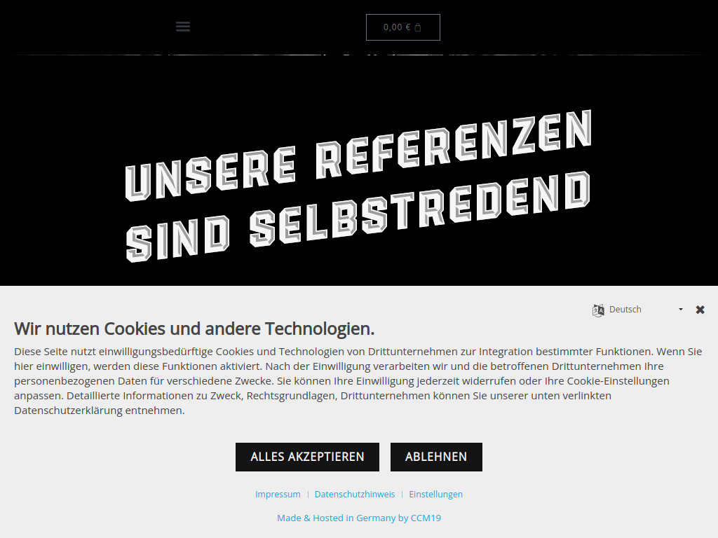 Website von Blackpower GmbH in Horb am Neckar