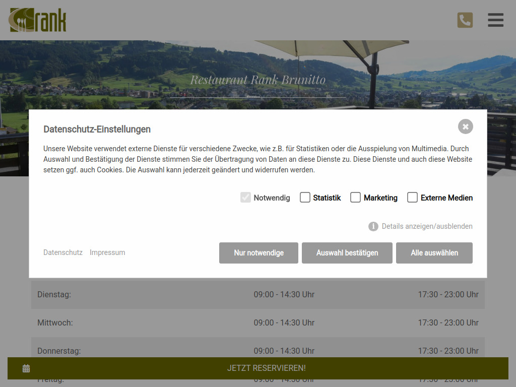 Website von brunitto.ch