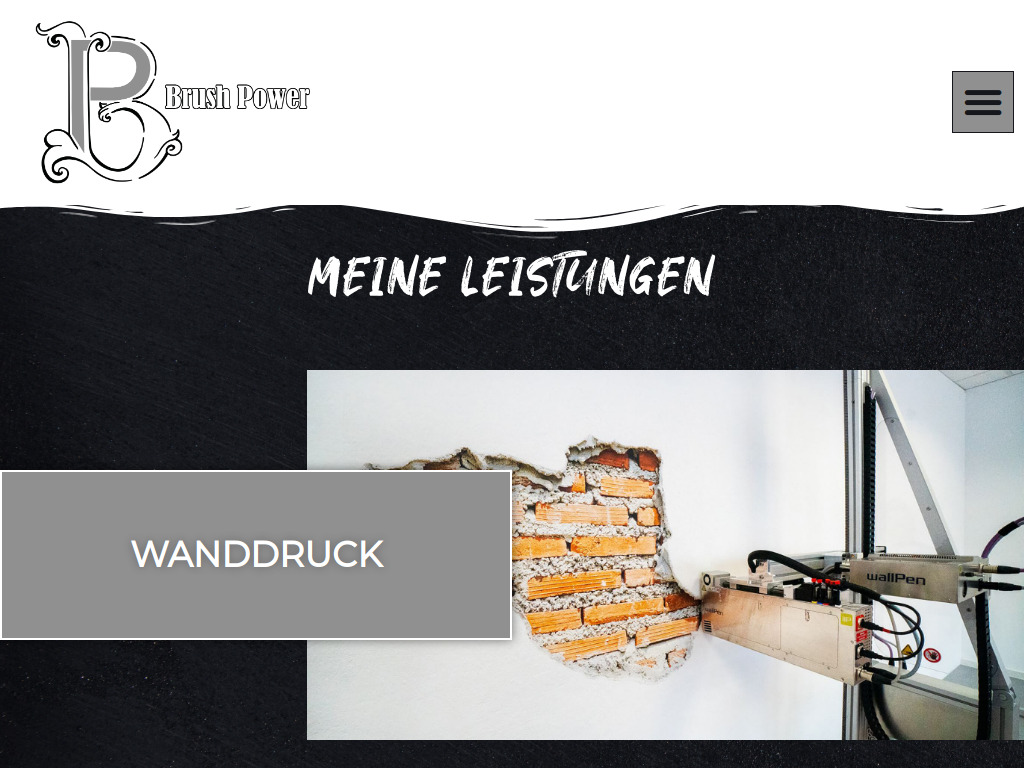 Website von Brush Power GmbH in Telfs