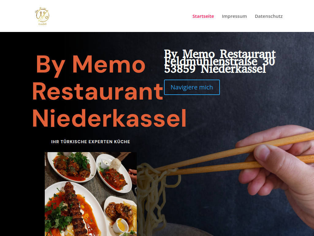 Website von By Memo Restaurant in Niederkassel