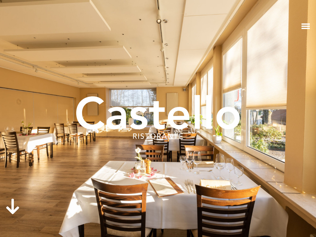Website von Restaurant Castello in Lüdenscheid