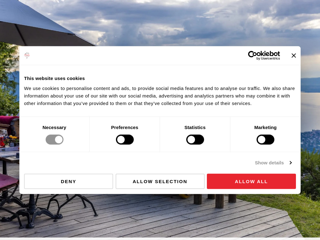 Website von Le CouCou Hôtel & Restaurant-Bar in Caux