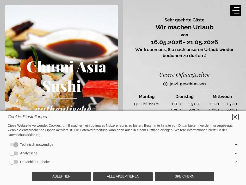 Website von   - Startseite in Freising