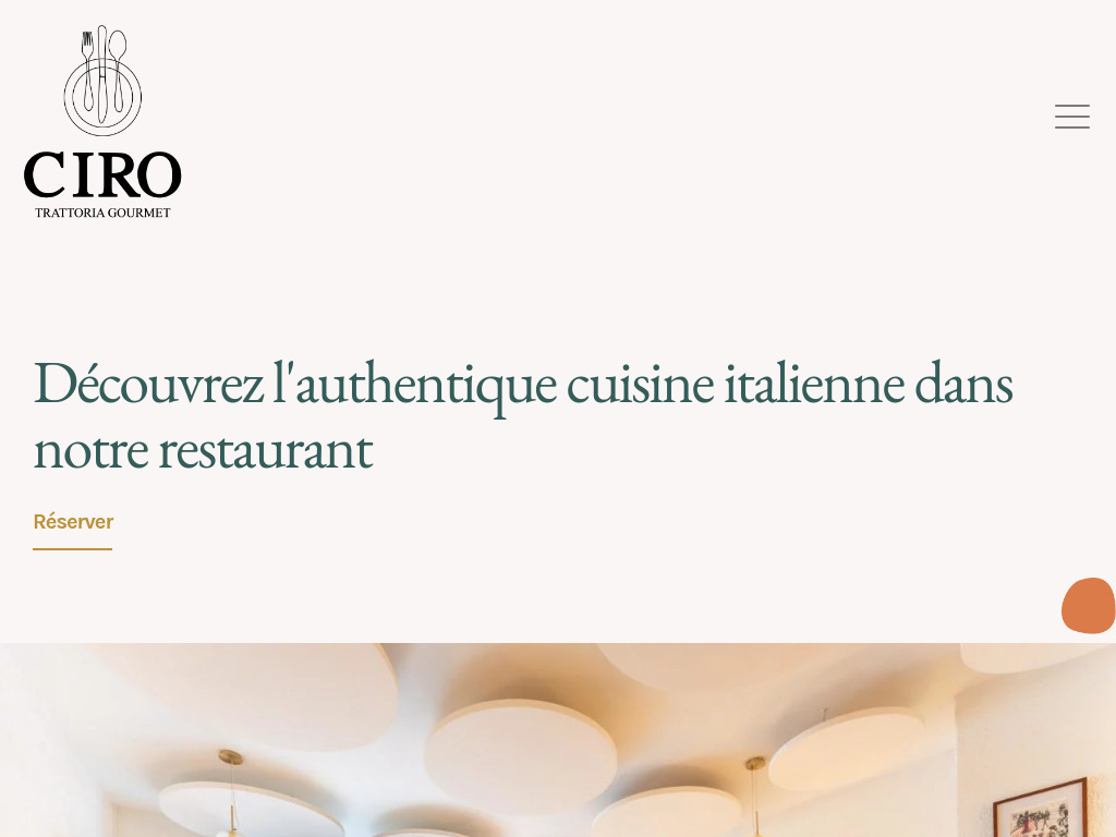 Website von Ciro in Genève