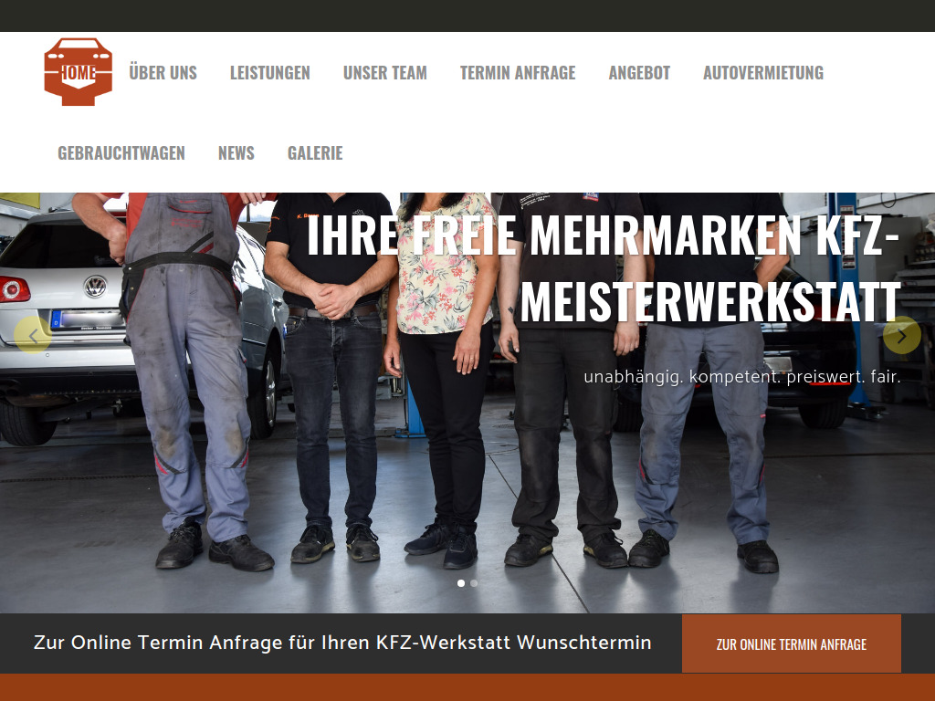 Website von Clever Auto Service Baran in Kleve