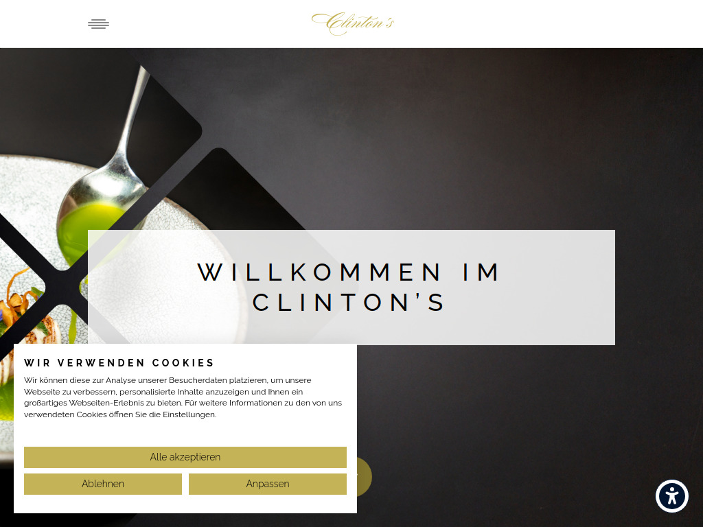 Website von Clinton Logistic GmbH in Hoppegarten