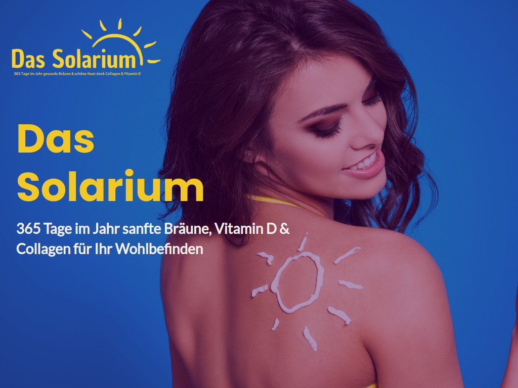 Website von Das Solarium in Altendorf