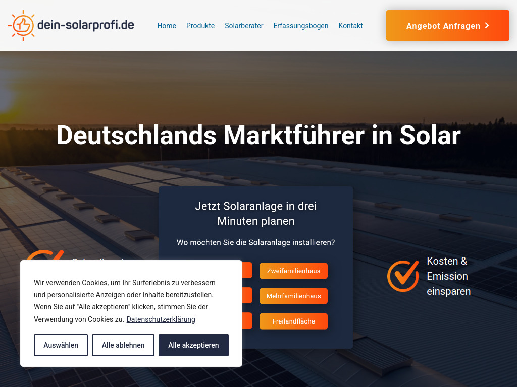 Website von Plantalab GmbH in Berlin
