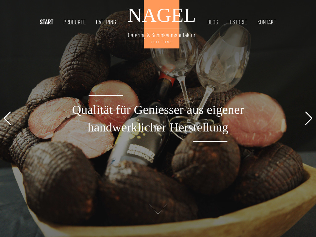 Website von Fleischerei Nagel Inh. Sabine Stolle eKfr. in Meißen