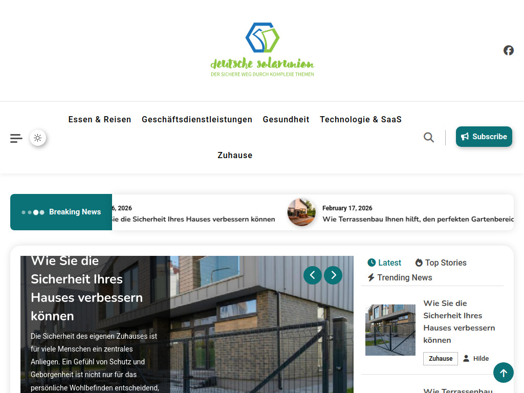 Website von Faktenpfad - Der sichere Weg durch komplexe Themen in Berlin