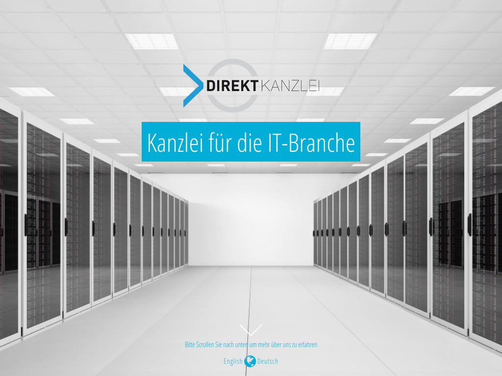 Website von DIREKTKanzlei GbR in Wuppertal