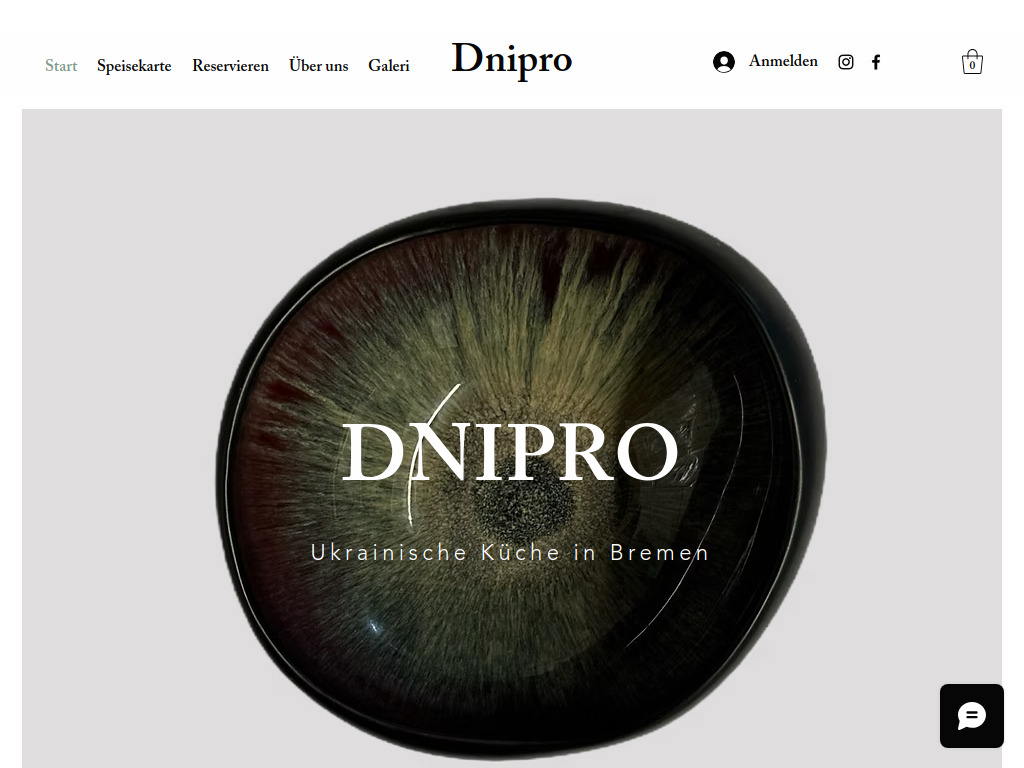 Website von Dnipro in Bremen