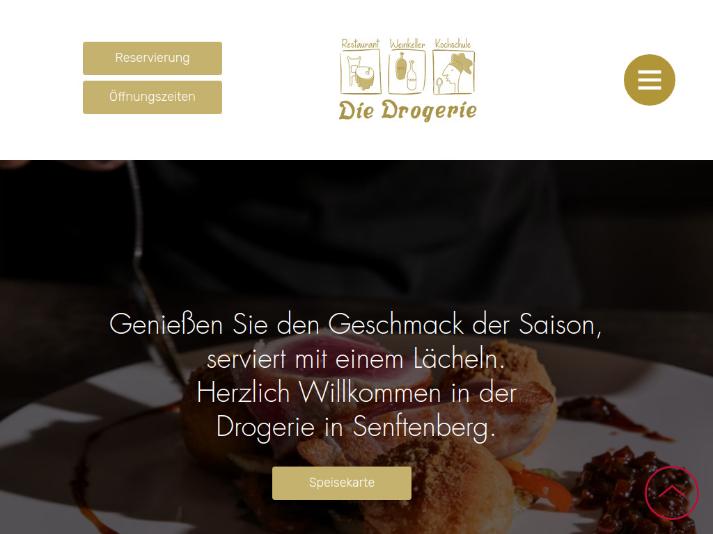 Website von Die Drogerie GmbH & CO. KG in Senftenberg