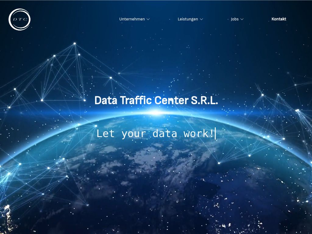 Website von Data Traffic Center S.R.L. in Sibiu