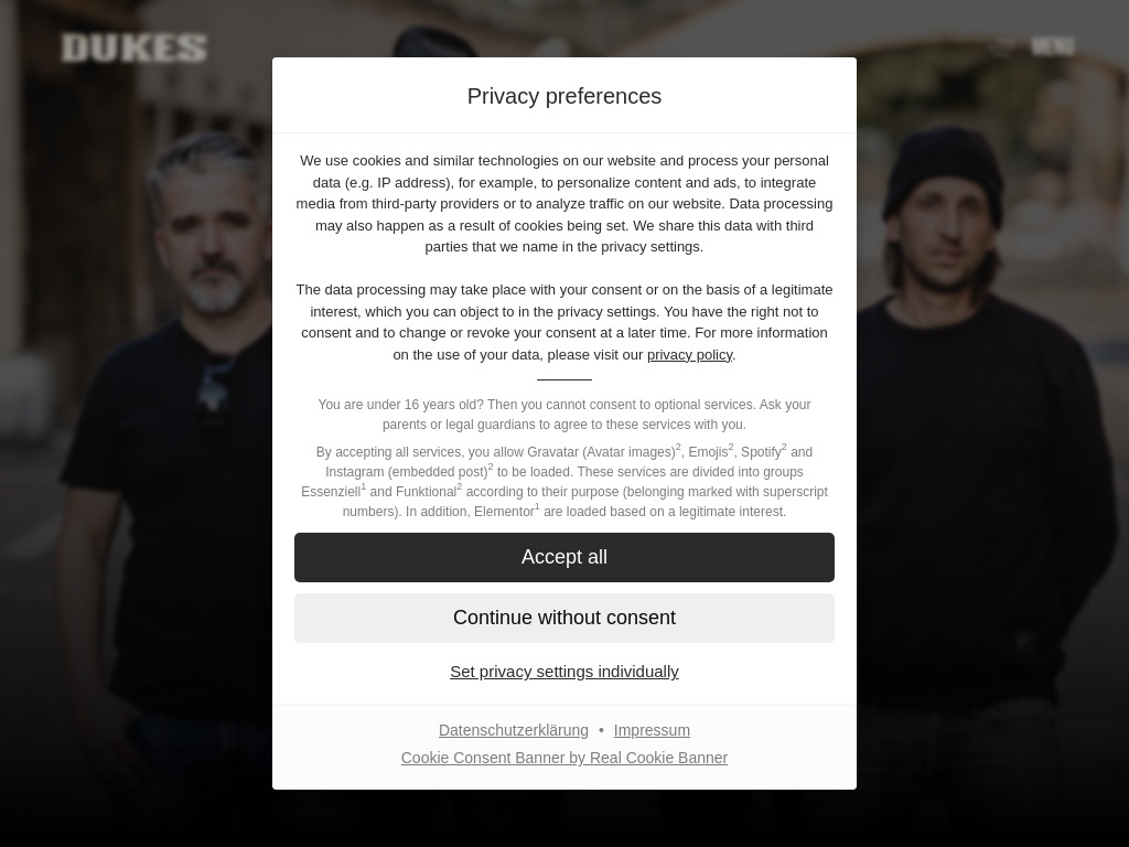 Website von Hard Rock Berlin