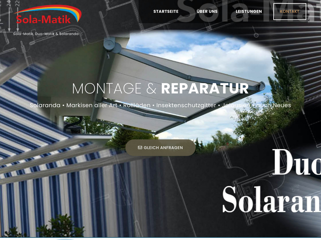 Website von Gul Sola-Matik in Guntramsdorf