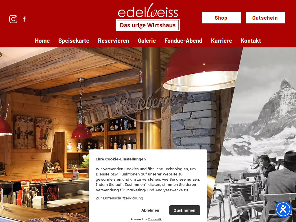 Website von Café zur Frauenkirche GmbH & Co. KG in Dresden