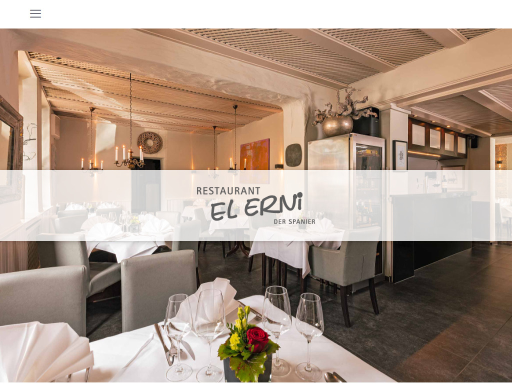 Website von Restaurant EL ERNI in Kassel